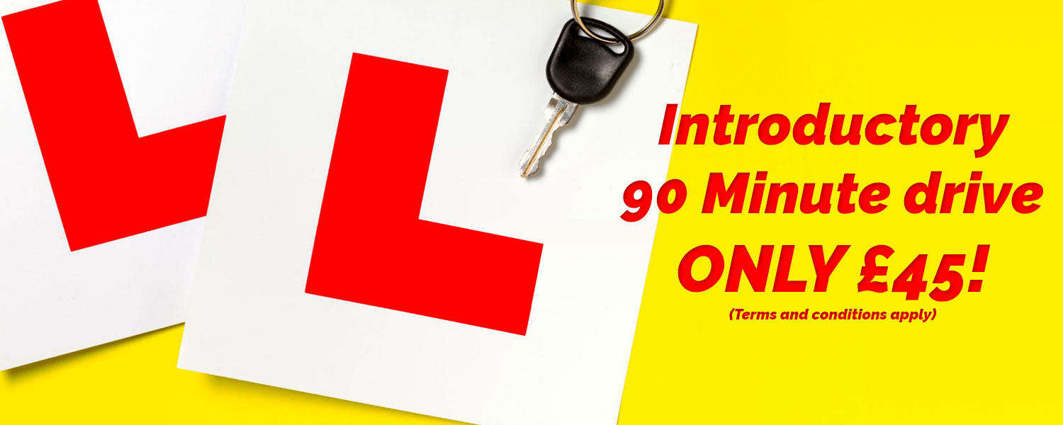 Introductory 90 minute drive only £45